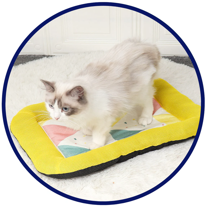 Pet Silk Cooling Mat for Dogs and Cats - Comfortable & Breathable-Orizon Depot