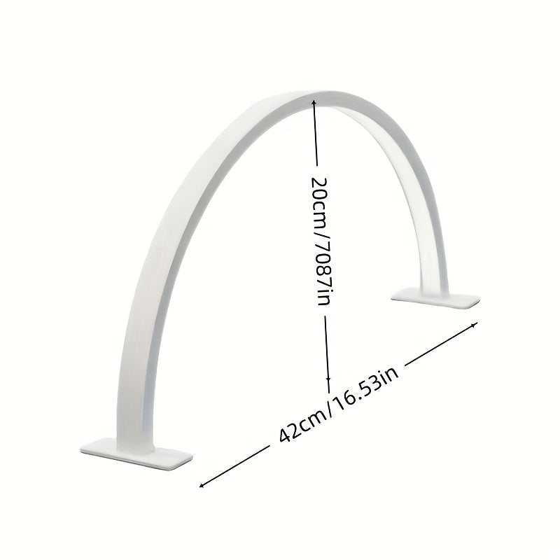 Adjustable USB Metal Desk Lamp with Crescent Moon Design