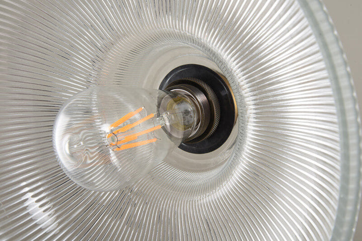Vintage Striped Glass Pendant Light for Retro Interiors-Orizon Depot