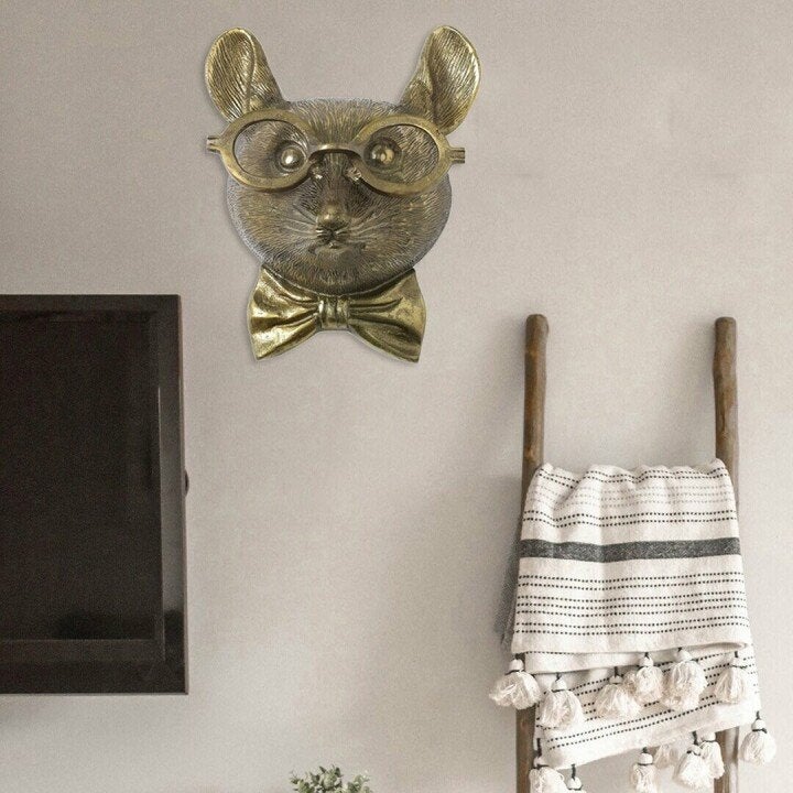 Unique Animal Head Wall Decor for Home - Stylish Accent Piece-Orizon Depot