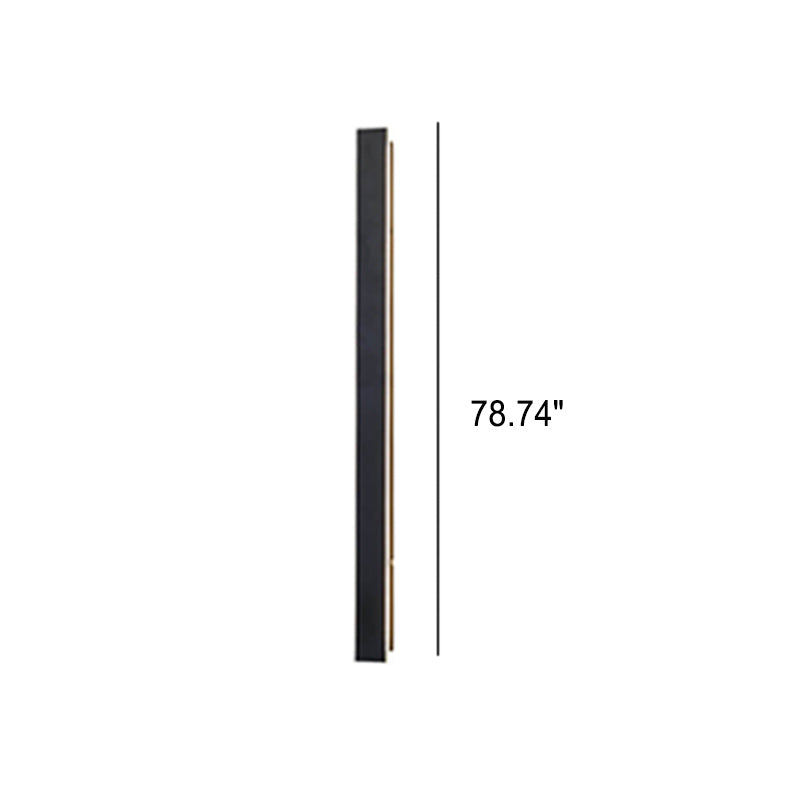 Retro Outdoor Rectangular Strip Waterproof LED Wall Sconce Lamp for Modern Exterior Lighting-Orizon Depot