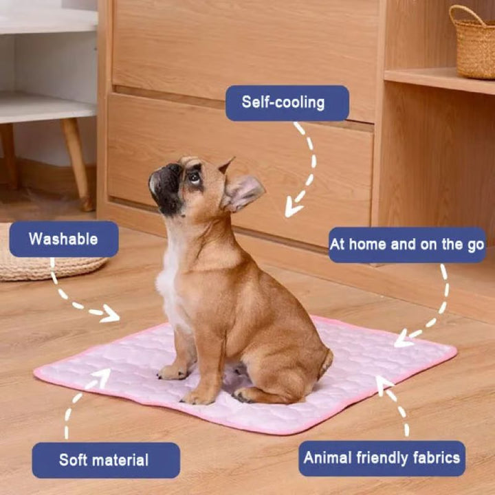 Cooling Mat for Dogs - 4x More Effective Pet Comfort Solution-Orizon Depot
