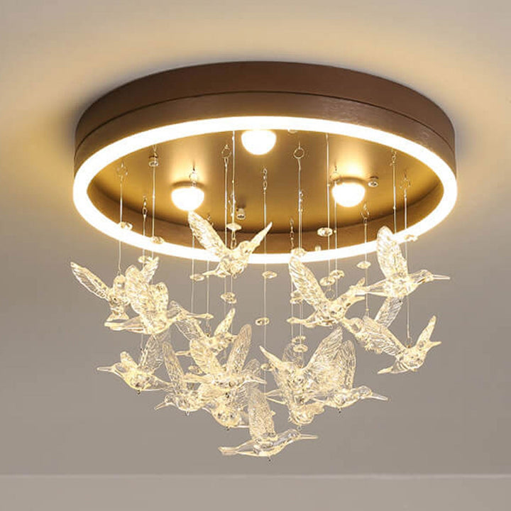 Modern Creative Cartoon Bird Ceiling Lamp-Orizon Depot