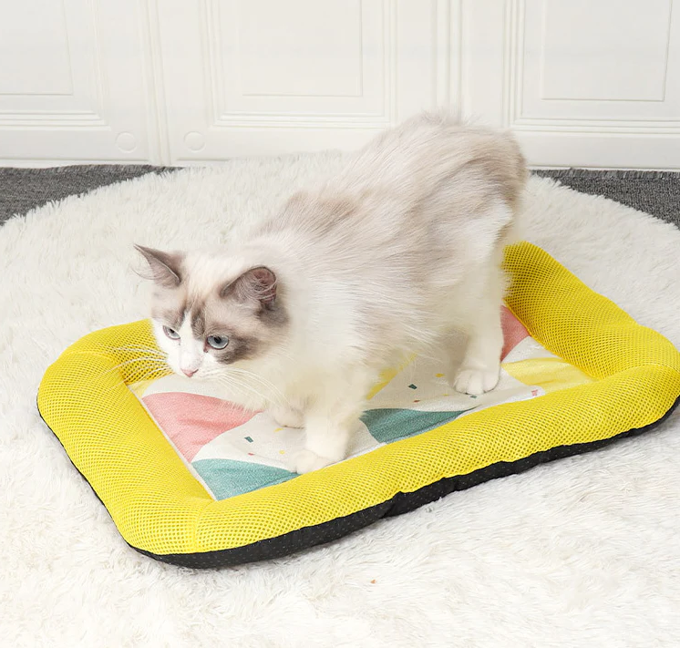 Pet Silk Cooling Mat for Dogs and Cats - Comfortable & Breathable-Orizon Depot