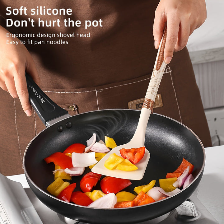 Elegant Silicone Kitchen Utensil Set for Joyful Cooking Experience-Orizon Depot