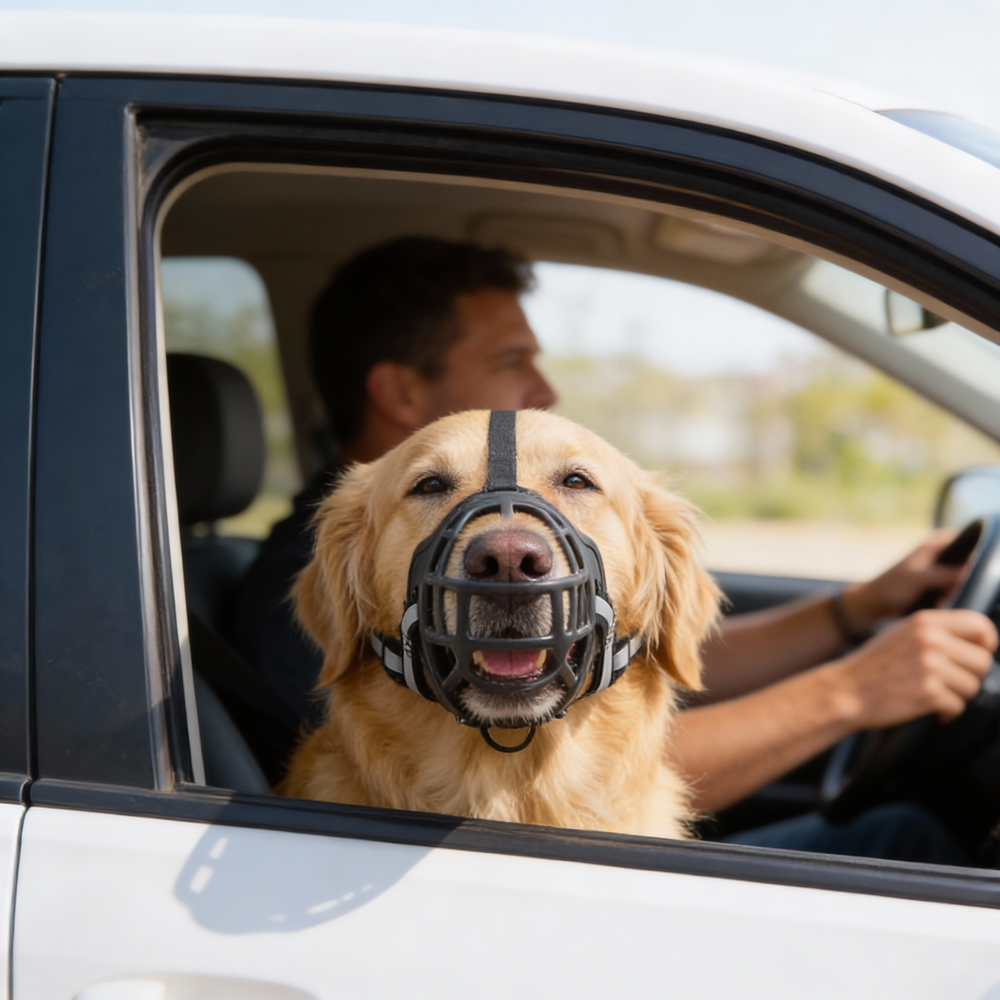 Secure Dog Muzzle for Safe and Comfortable Pet Training-Orizon Depot