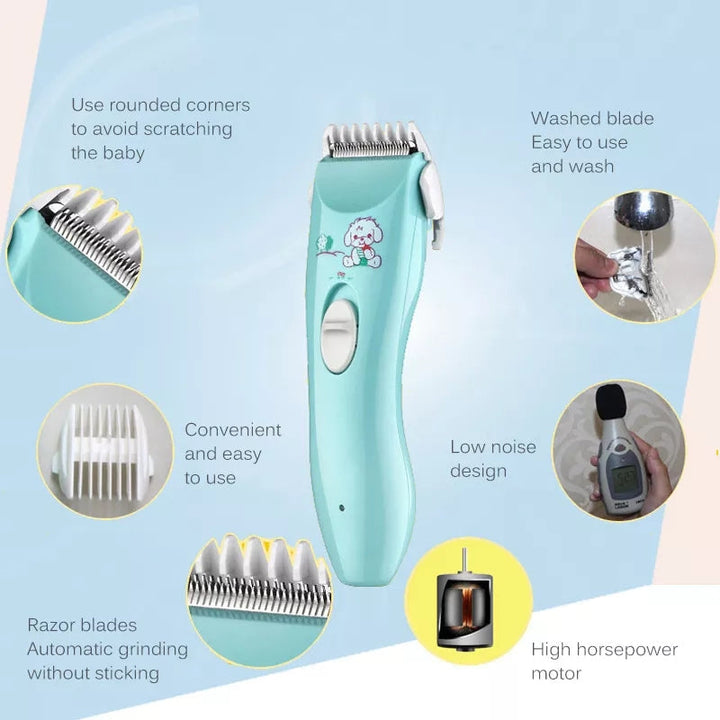 Quiet Children's Hair Clipper and Trimmer for Easy Grooming-Orizon Depot