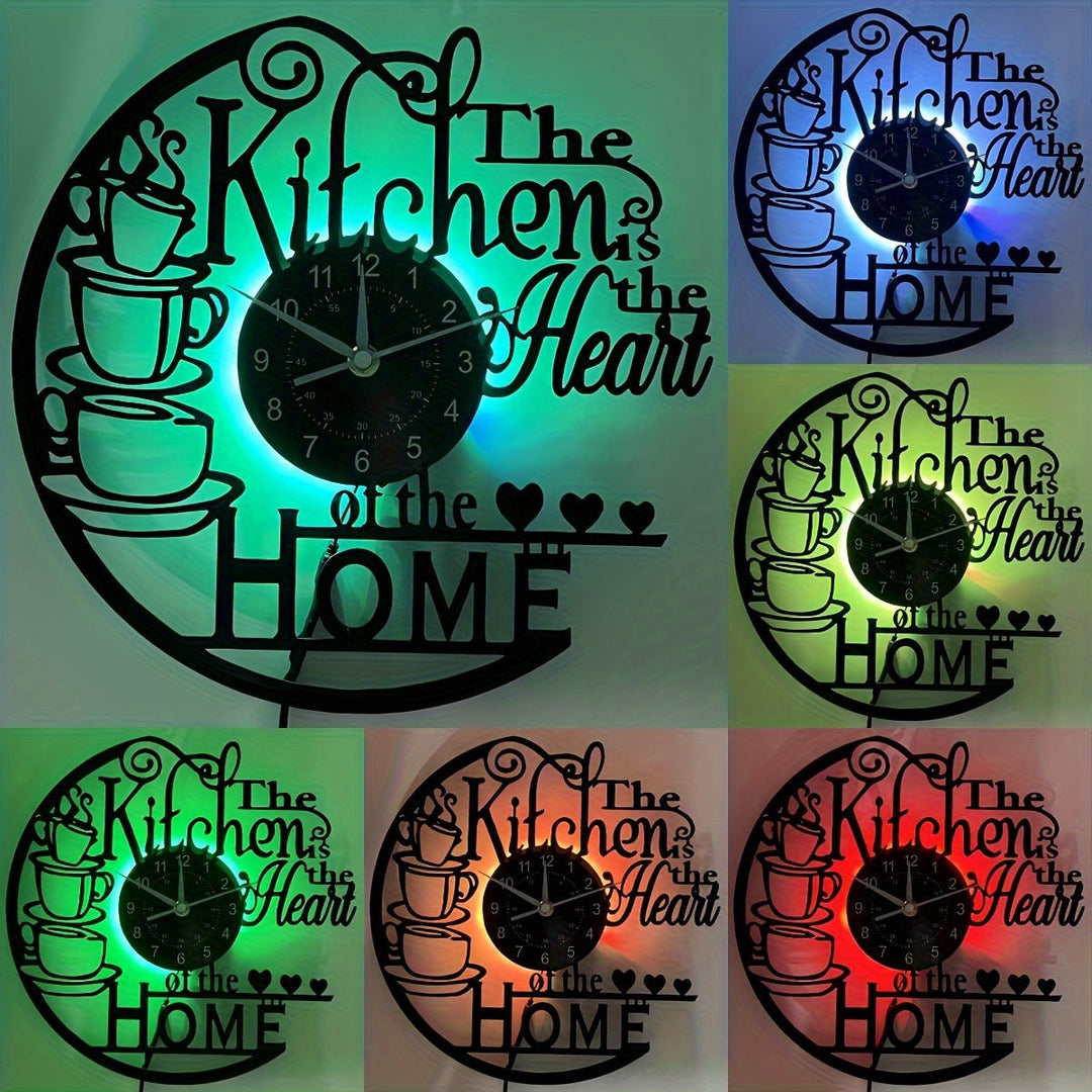 Cozy Atmosphere Mood Wall Clock for Home Decor-Orizon Depot