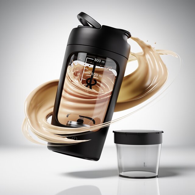 Electric Protein Blender | Self-Stirring Shaker Bottle | USB Mixer