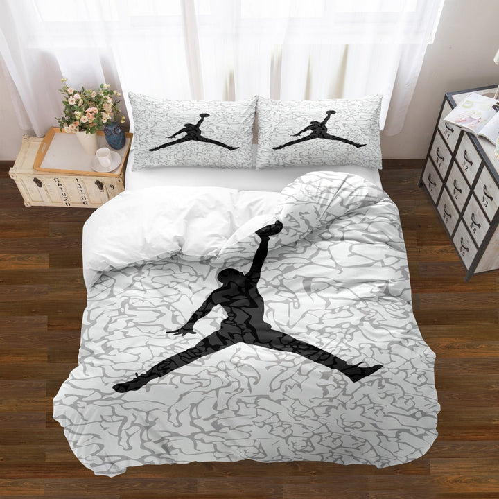 Soft Basketball Bed Linen Set - Cozy Bedding for Sports Lovers-Orizon Depot