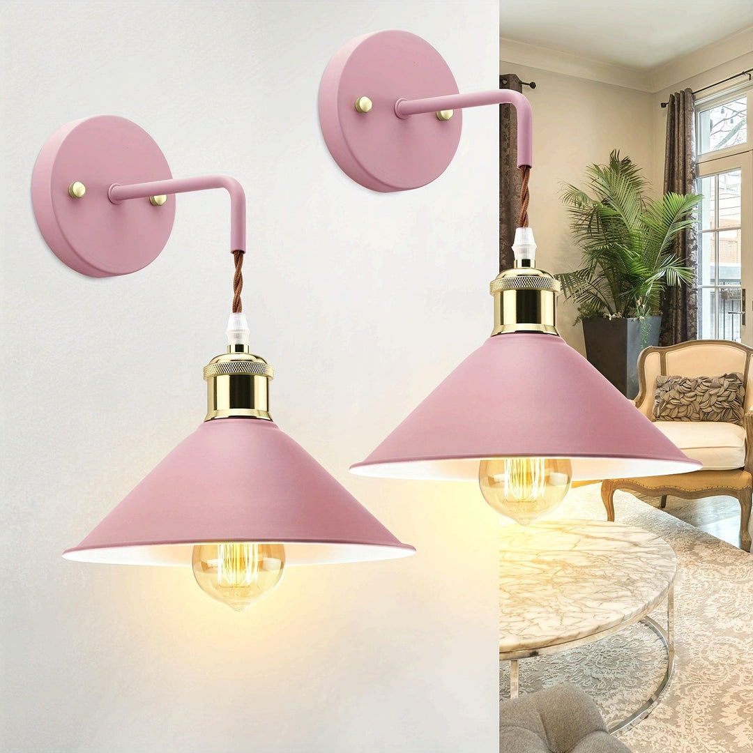 Industrial Metal Wall Sconce | Oil-Rubbed Light Fixture
