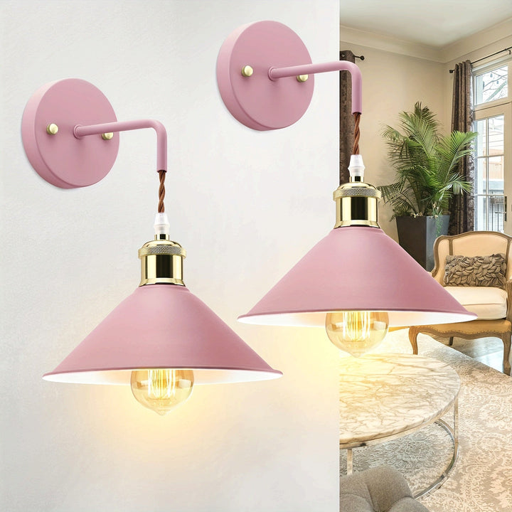 Industrial Metal Wall Sconce | Oil-Rubbed Light Fixture