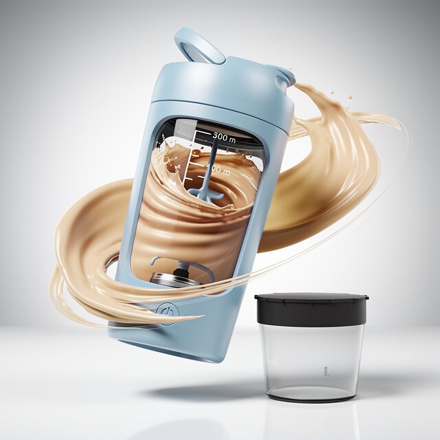 Electric Protein Blender | Self-Stirring Shaker Bottle | USB Mixer