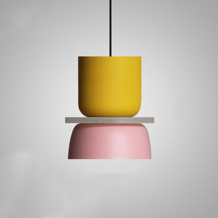 Nordic Colorful Macaron 1-Light LED Pendant Lamp-Orizon Depot