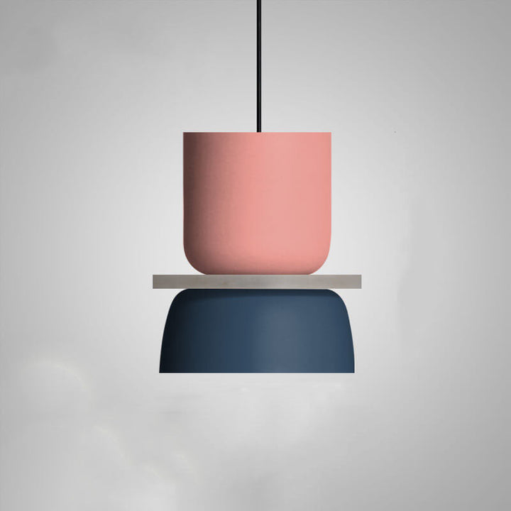 Nordic Colorful Macaron 1-Light LED Pendant Lamp-Orizon Depot