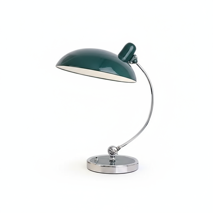 Scandi-Inspired Table Lamp | Curved Metal Design for Modern Decor