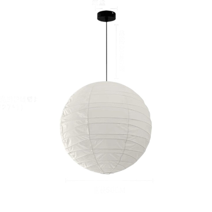 Akari A Rice Paper Pendant Light-Orizon Depot