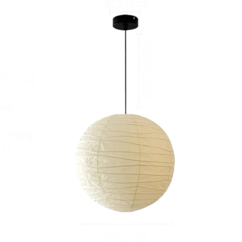 Akari A Rice Paper Pendant Light-Orizon Depot