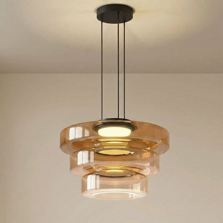 Modern Danish Glass Pendant Lamp-Orizon Depot