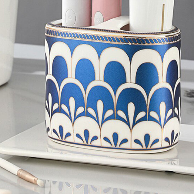 Luxurious Art Deco Bathroom Accessory Holder-Orizon Depot