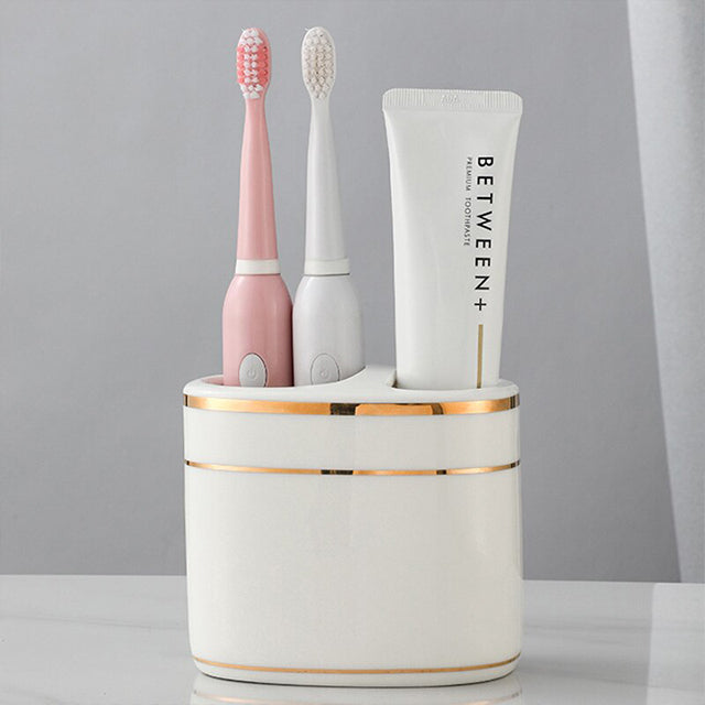 Luxurious Art Deco Bathroom Accessory Holder-Orizon Depot
