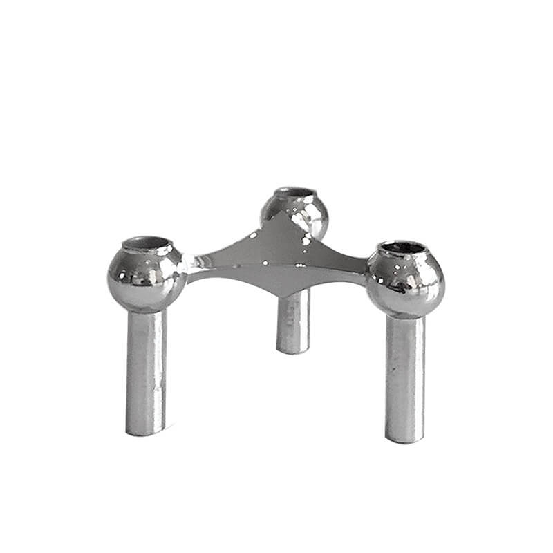 Artistic Metal Candle Holder for Elegant Home Décor-Orizon Depot