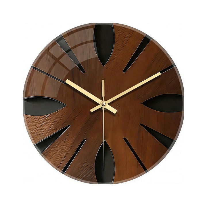Elegant Silent Wooden Wall Clock for Stylish Home Décor
