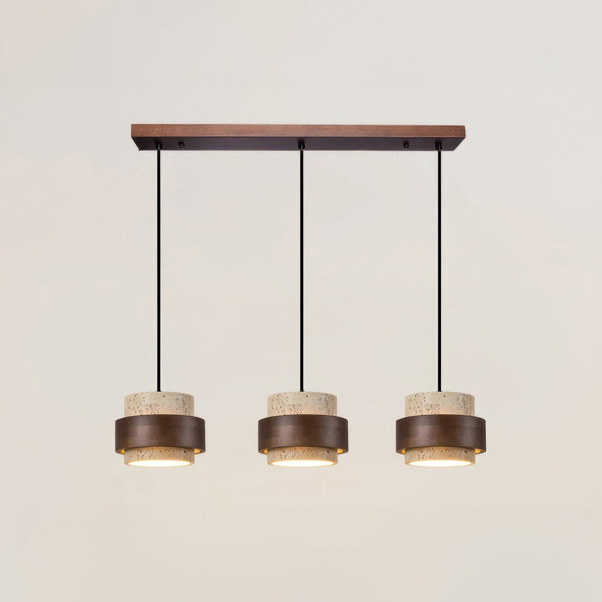 Ascend Retro Stone Wabi-Sabi Pendant-Orizon Depot