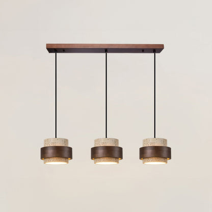 Ascend Retro Stone Wabi-Sabi Pendant-Orizon Depot