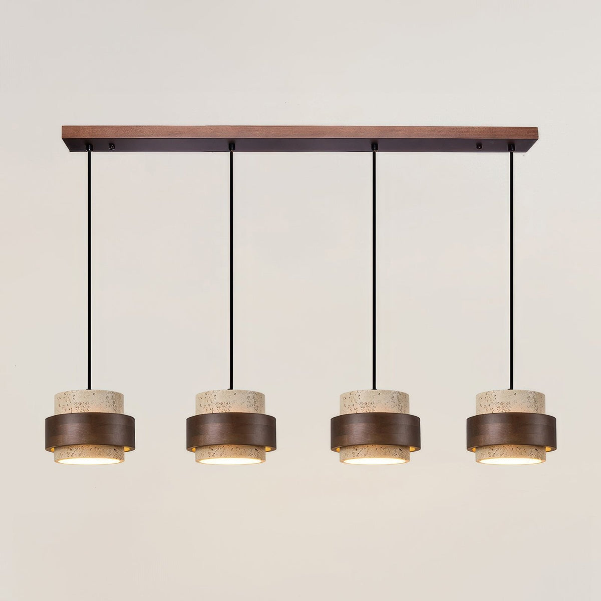 Ascend Retro Stone Wabi-Sabi Pendant-Orizon Depot