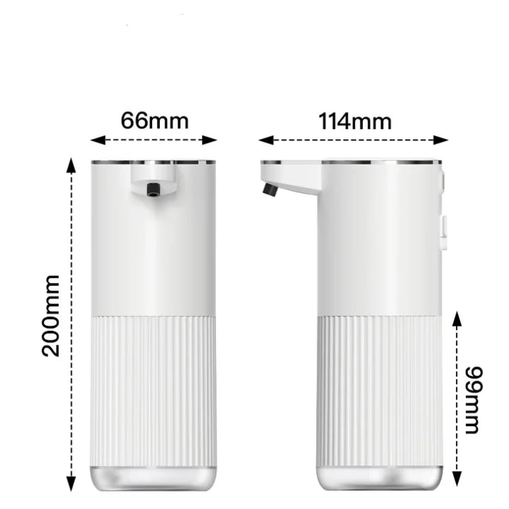 Automatic 360ML Foam Liquid Soap Dispenser in White-Orizon Depot