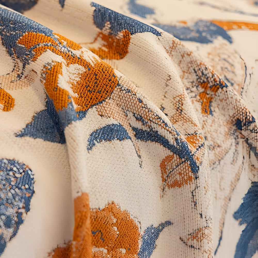 Autumn Vines Jacquard Sofa Cover for Stylish Home Decor-Orizon Depot