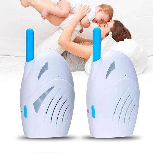 Wireless Audio Baby Monitor with Walkie-Talkie Function