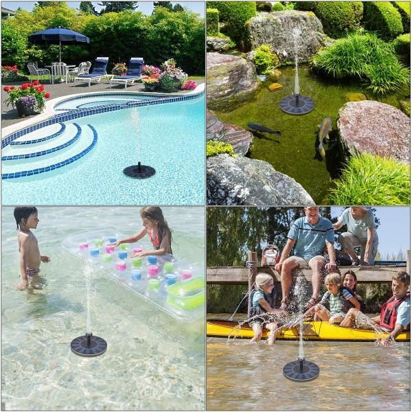 Eco-Friendly Solar Water Fountain