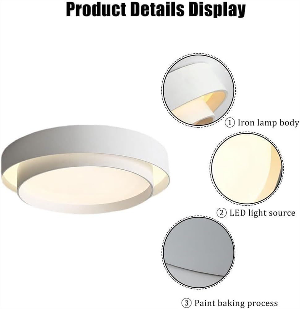 Modern Round LED Ceiling Light | Sleek Minimalist Style