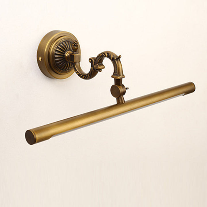 Traditional Vintage Long Copper LED Wall Sconce Light For Bathroom-Orizon Depot