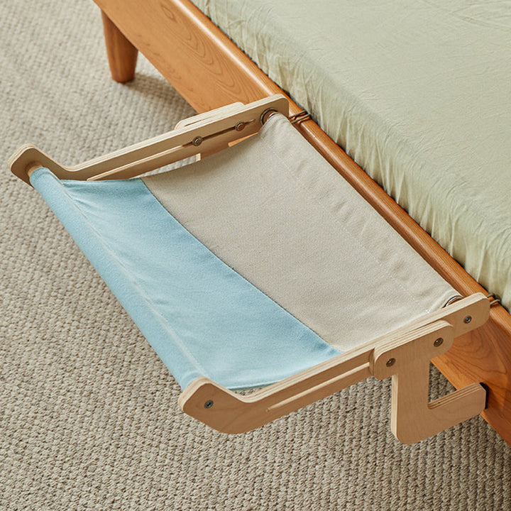Stylish Multi-Layer Rectangular Cat Bed with Cotton Linen & Steel-Orizon Depot