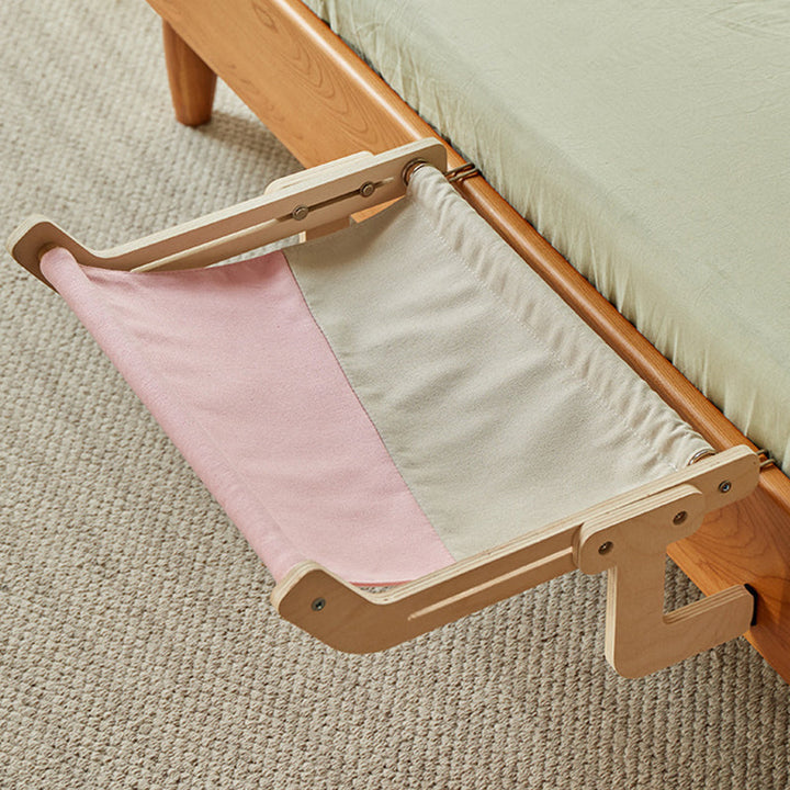 Stylish Multi-Layer Rectangular Cat Bed with Cotton Linen & Steel-Orizon Depot