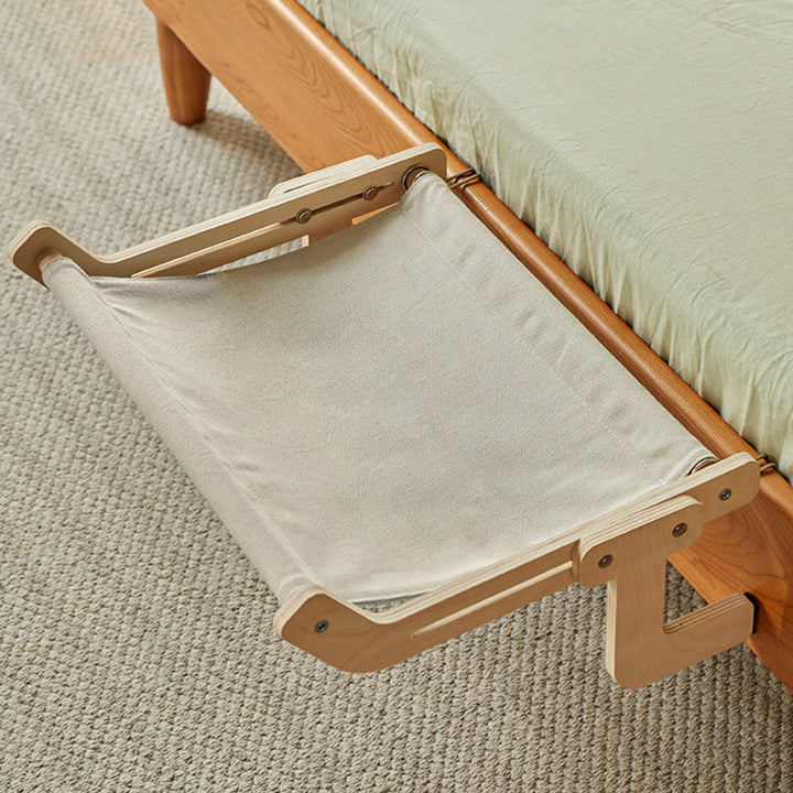 Stylish Multi-Layer Rectangular Cat Bed with Cotton Linen & Steel-Orizon Depot