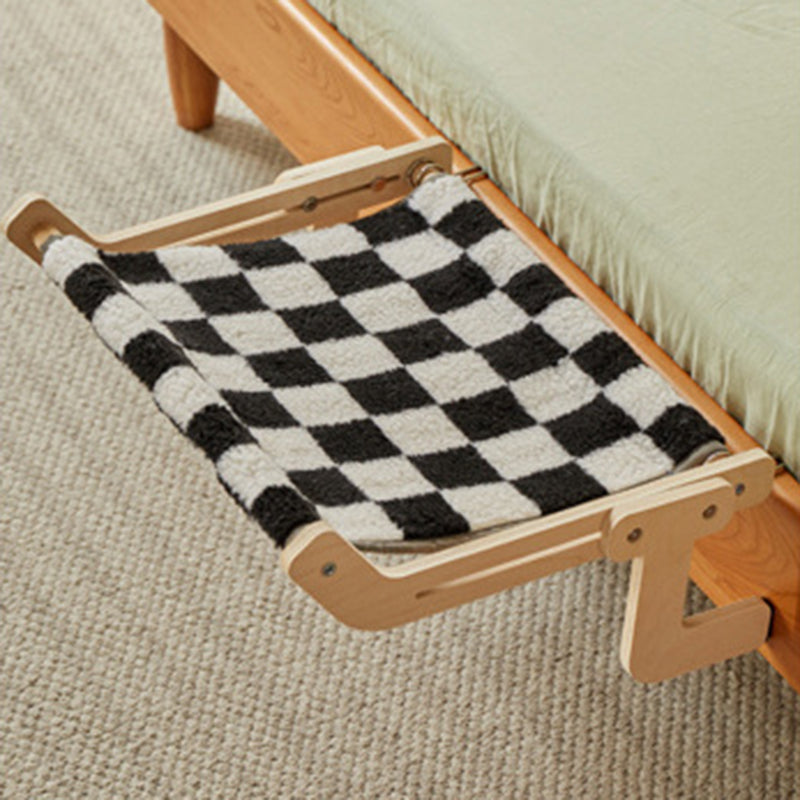 Stylish Multi-Layer Rectangular Cat Bed with Cotton Linen & Steel-Orizon Depot