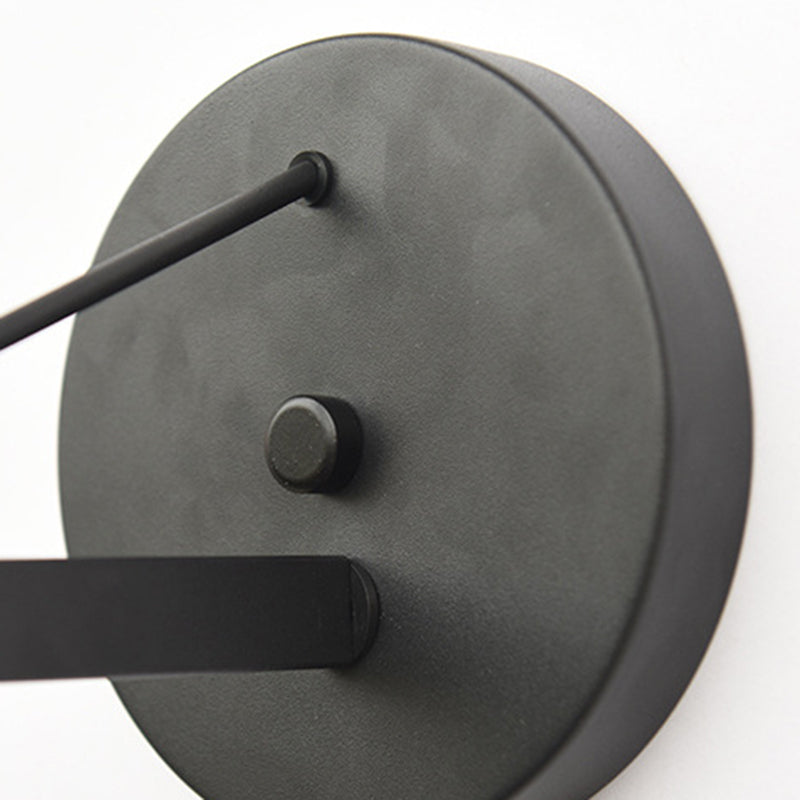 Contemporary Nordic Iron Geometric Cone Outdoor Waterproof Wall Sconce Lamp