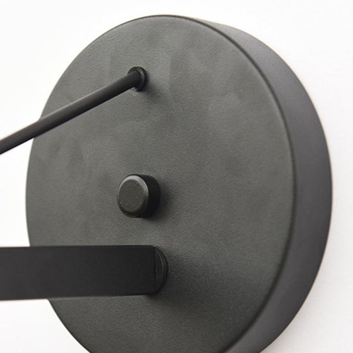 Contemporary Nordic Iron Geometric Cone Outdoor Waterproof Wall Sconce Lamp-Orizon Depot