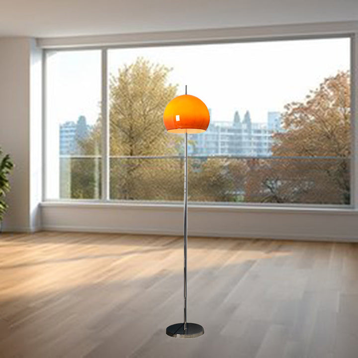Modern Mid-Century 2-Light Mushroom Iron Acrylic Standing Lamp for Living Room-Orizon Depot