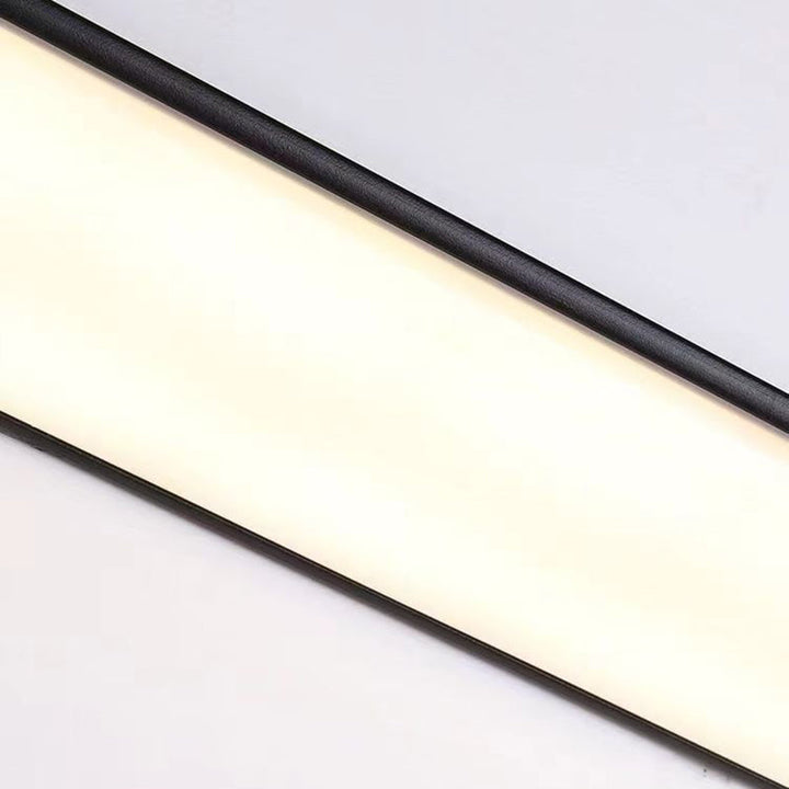 Modern Simplistic Waterproof Rectangular Aluminum Acrylic LED Outdoor Wall Sconce Lamp For Garden-Orizon Depot