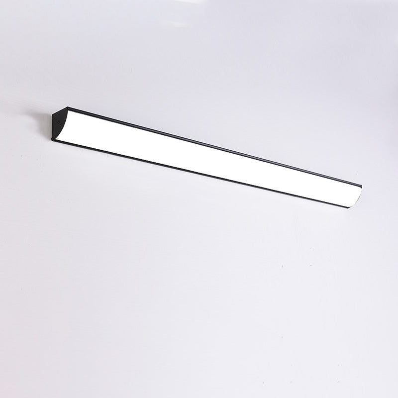 Modern Simplistic Waterproof Rectangular Aluminum Acrylic LED Outdoor Wall Sconce Lamp For Garden-Orizon Depot