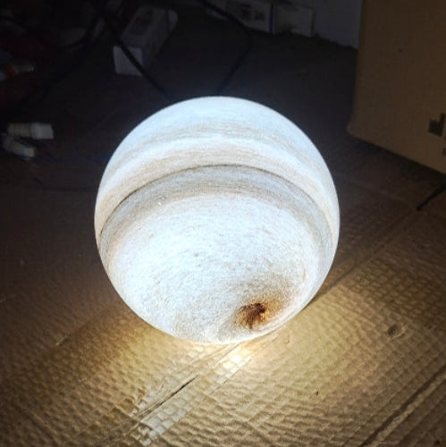 Contemporary Nordic Kids Iron Glass Ball Earth Planet 13-Light Semi-Flush Mount Ceiling Lamp-Orizon Depot
