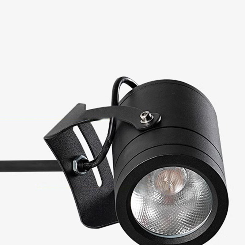 Modern Minimalist Waterproof Aluminum Adjustable Cylinder LED Outdoor Wall Sconce-Orizon Depot