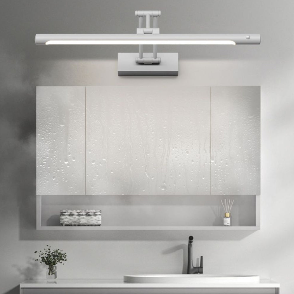 Modern Minimalist Iron PC Waterproof Motion Sensor LED Strip Wall Sconce Vanity Light for Bathroom-Orizon Depot