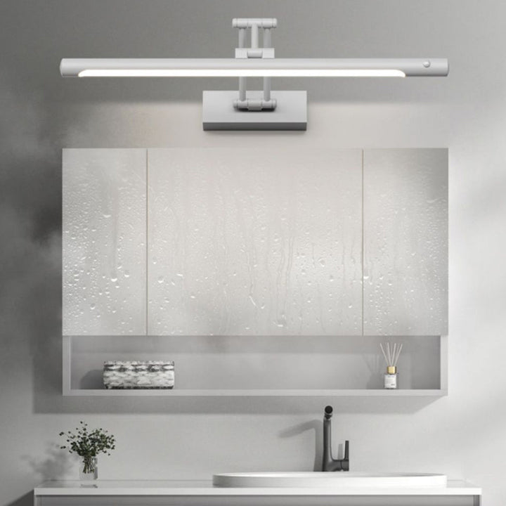 Modern Minimalist Iron PC Waterproof Motion Sensor LED Strip Wall Sconce Vanity Light for Bathroom-Orizon Depot