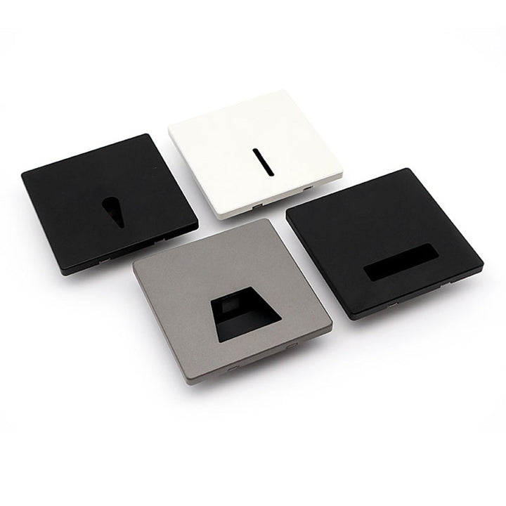 Modern Minimalist Waterproof Aluminum Steel PC Square LED Recessed Wall Lamp for Hallway-Orizon Depot
